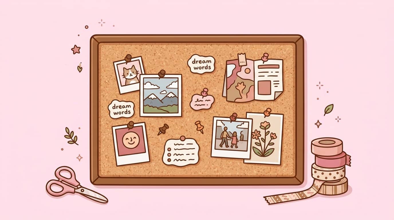 How to Make a Vision Board That Actually Works (Step-by-Step Guide) - Manifestation and spiritual growth article